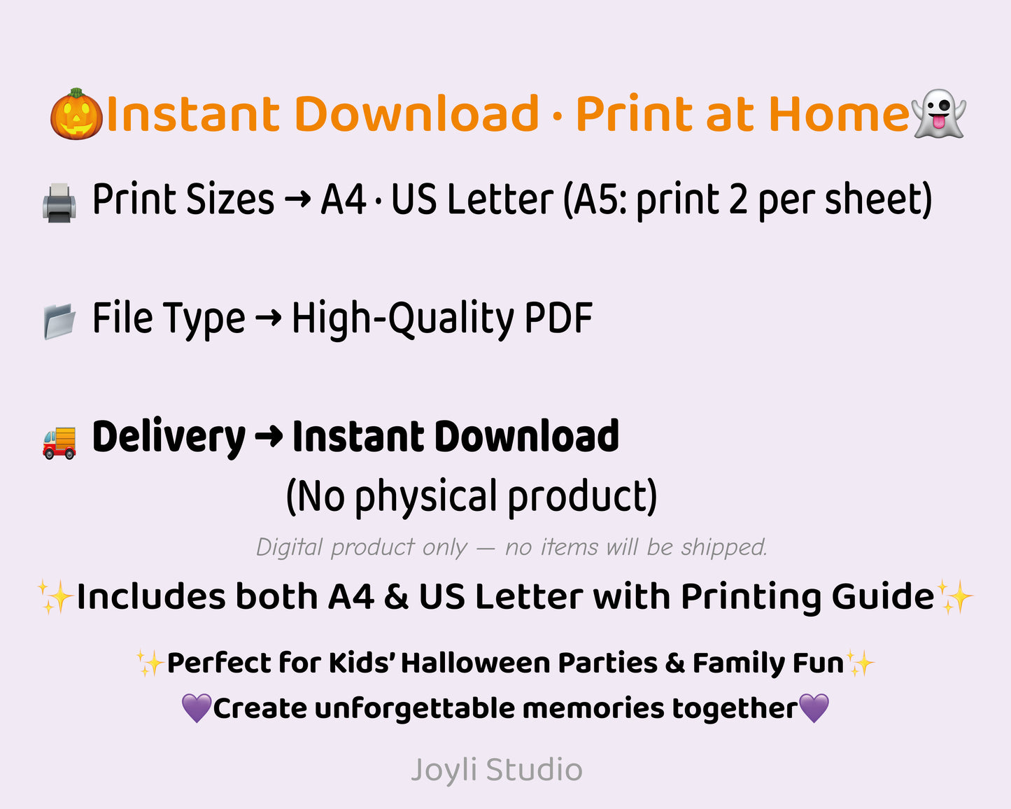 Ink-friendly Printable Halloween Word Scramble Worksheet
