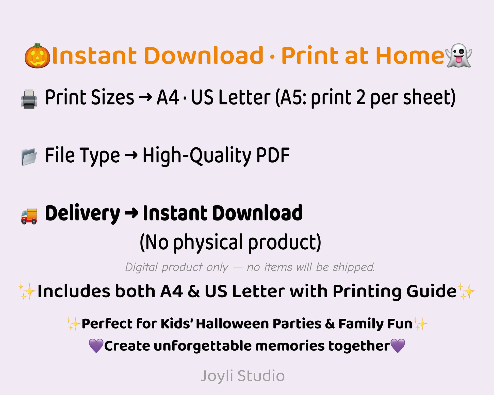 Ink-friendly Printable Halloween Word Scramble Worksheet