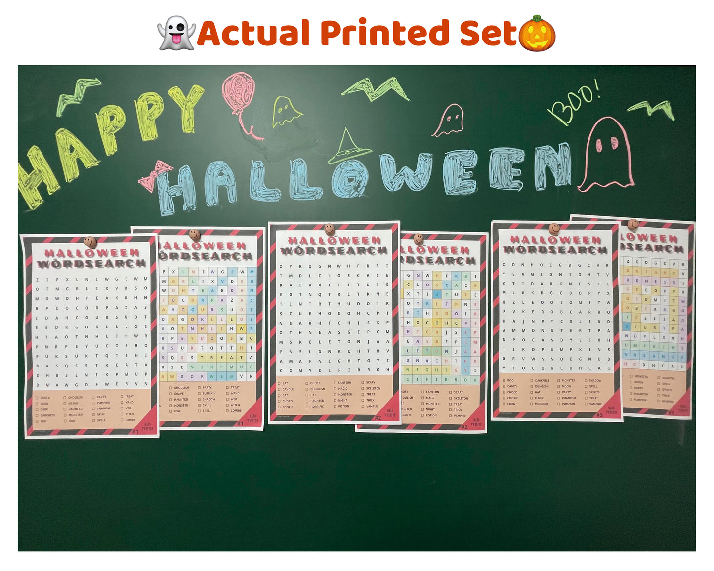 Halloween Word Search Printable Game – Hard Adult Edition
